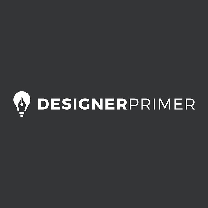 grayscale designer primer logo